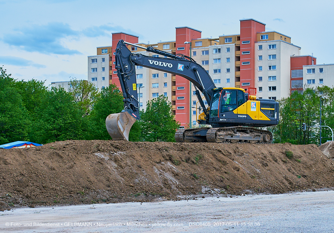 11. Mai 2017 - Grundsteinlegung für die LOGE und dem Kulturquadrat in Neuperlach